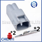2 Pin female or male Automotive Fog Socket Lamp Plug Turn Signal Light Connector 6189-0175 90980-11019 For Toyota Lexus Ford