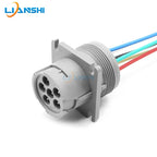 HD16-6-96S waterproof connector, 6-hole male and female for heavy-duty wire harness plug, HD10-6-96P