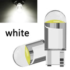 Car LED COB Bulb T10 W5W Signal Light 12V 7500K White Auto Interior Dome Reading License Plate Lamps Wedge Side Bulbs Amagi