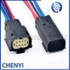 8 Pin 33472-0801 Auto Electrical Headlight Light Socket Car Engine Cable Plug For Ford BUICK Chevrolet With wiring harness