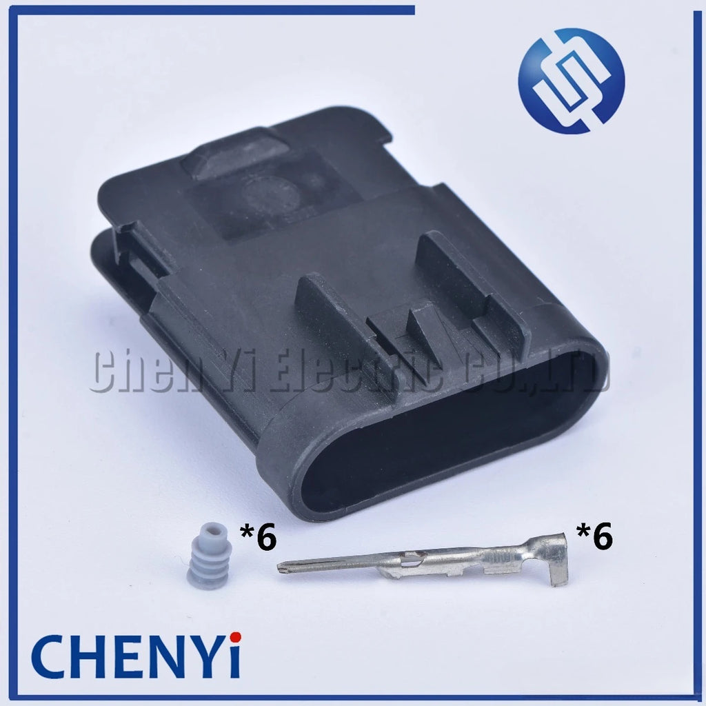 6 Pin 15326829 15397577 Throttle Position Sensor Socket Accelerator Pedal Position Sensor Plug For Chevrolet Buick LS3 LS7 CTS-V