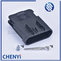 6 Pin 15326829 15397577 Throttle Position Sensor Socket Accelerator Pedal Position Sensor Plug For Chevrolet Buick LS3 LS7 CTS-V