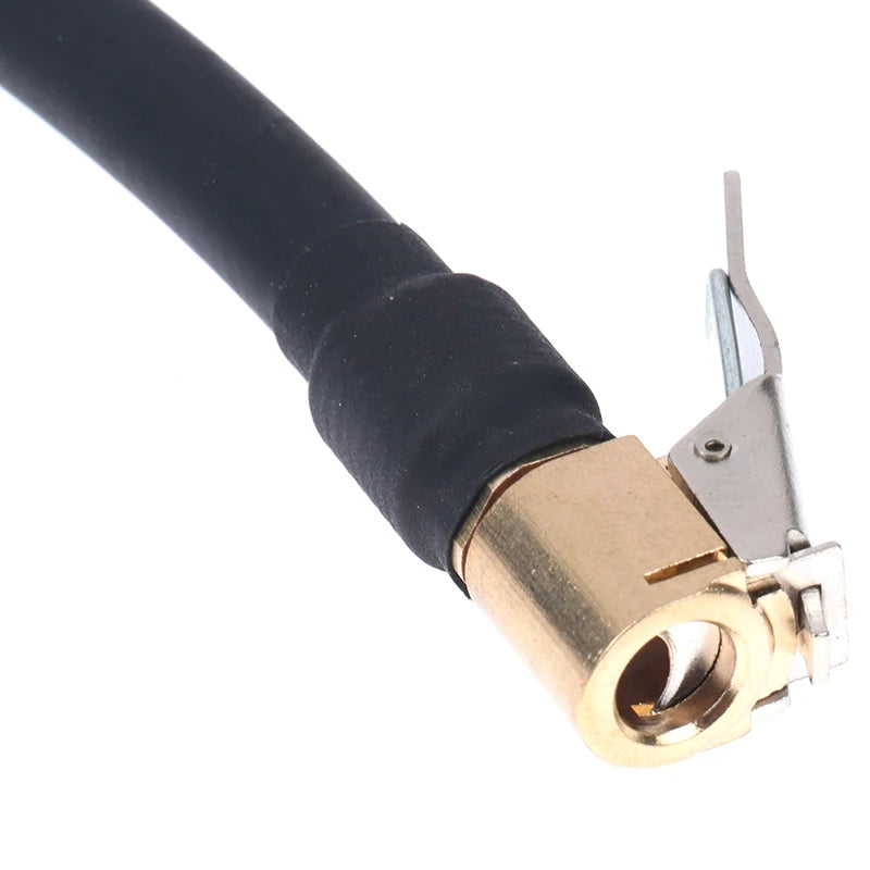 Air Rubber Hose Flexible Tire Valve Extension Tube Adapter for Air Compressor Tire Inflator Pump for Car Motorcycle Bike