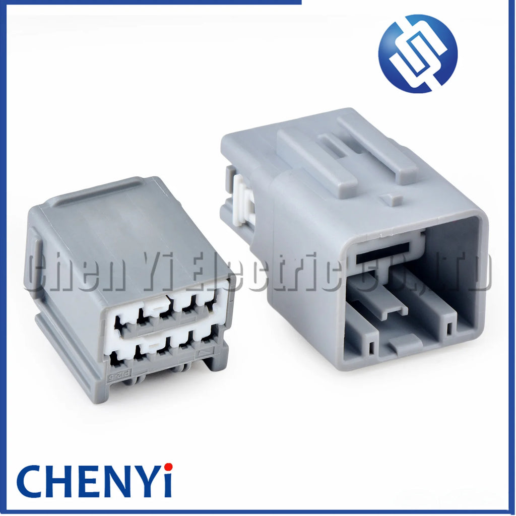 10 Pin Female Auto Rearview Mirror Cable Socket Grey Connector plug 7282-6455-40 7283-6455-40 For Ford Focus