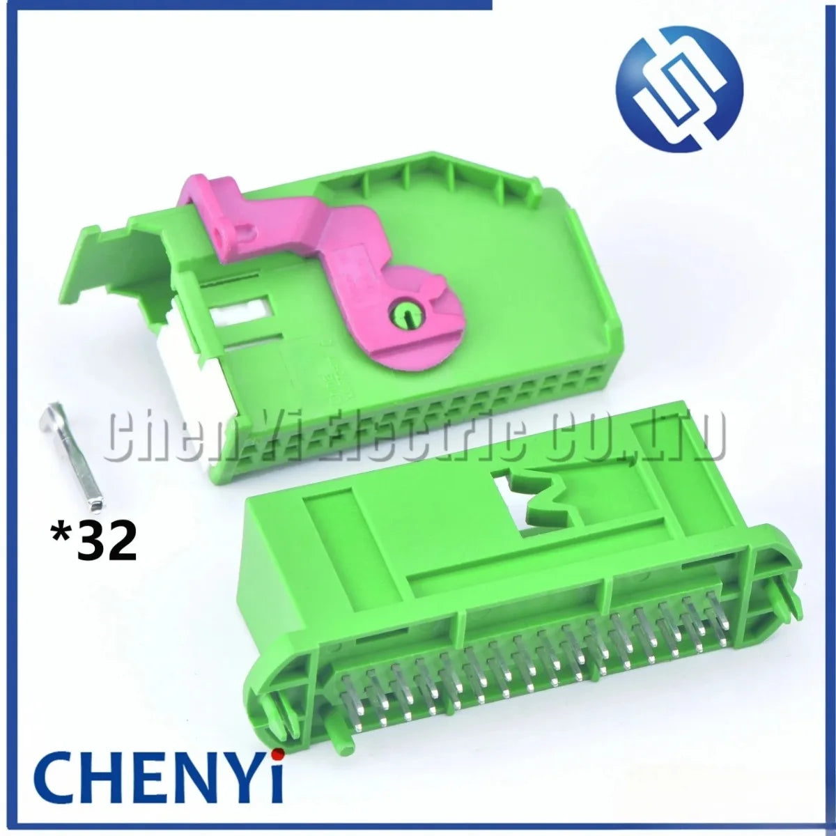 32 Pin Automotive Ecu Male or Female Connector Instrument Dashboard OBD2 Plug Socket 1719057-1 1719058-1 8L0972977D 966658-1