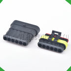 6 Pin Automotive waterproof connector Accelerator pedal assembly acceleration Black har...