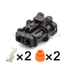 2PIN 7123-6423-30 7157-6720 Automotive Waterproof 6.3mm Series Male Female Connector Electrical Plug Cable Socket Connector