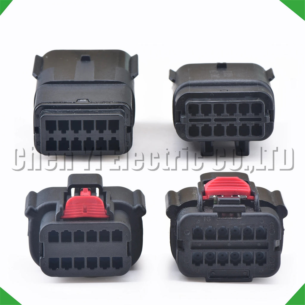 12 Pin Auto Headlight Plug Connector wiring harness plug 33472-1201 33472-1206 33482-12...