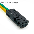 1 Set 2 Pin Auto High Pitched Speaker Ambient Brake Light Microphone Plug Connector Wire Harness With Cable 4B0972623 8E0972763