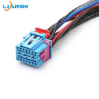 8K0972483D male and female, 4F0972575D, suitable for Volkswagen Audi computer seat plug, 17P blue