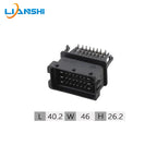 2pcs Car modified ecu computer connector DJ7242-1.5/2.8-10 pin holder HCCPHPE24BKA90F