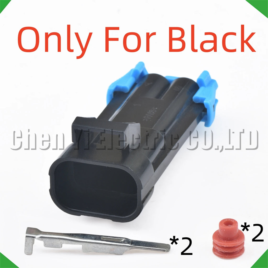 2-Pin Auto Connector Connector Connectors conditioning compressor blade Gm Chevrolet