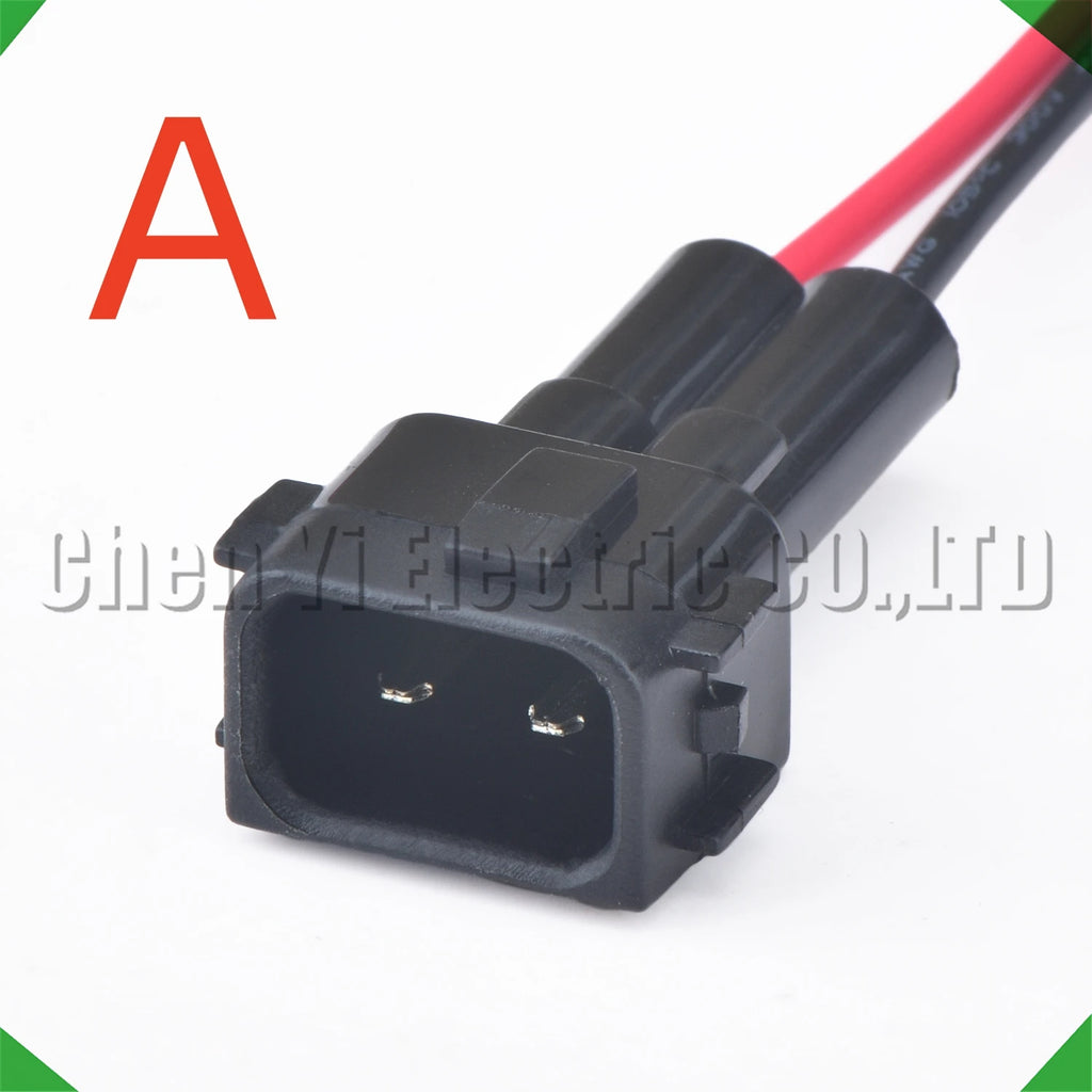 2-Pin Wire Harness Harness Automotive Waterproof Injector Connector Honda fuel injector