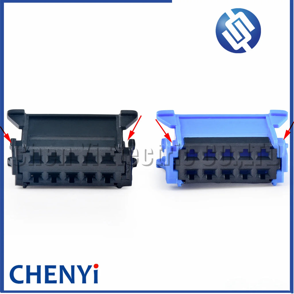 10 Pin Car Heater blower resistor connector harness plug 98174-1004 98174-1002 297115 8200729298 For PEUGEOT CITROEN Renault