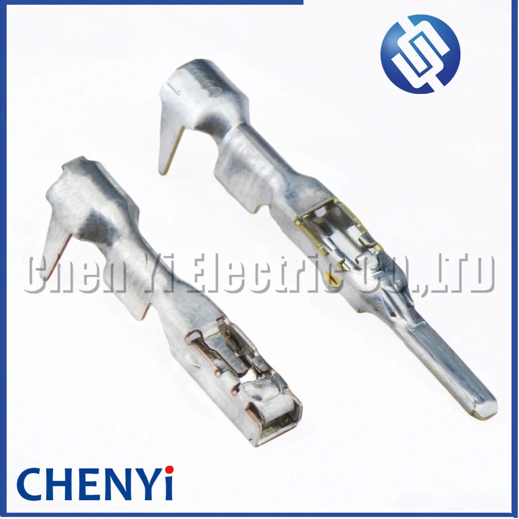 50 Pcs 1.5mm HX Series Auto Wire Loose Pin Brass Crimp Car Connector plug Terminals 8230-5307 8240-0490 8240-0491 8230-5308