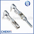50 Pcs 1.5mm HX Series Auto Wire Loose Pin Brass Crimp Car Connector plug Terminals 8230-5307 8240-0490 8240-0491 8230-5308