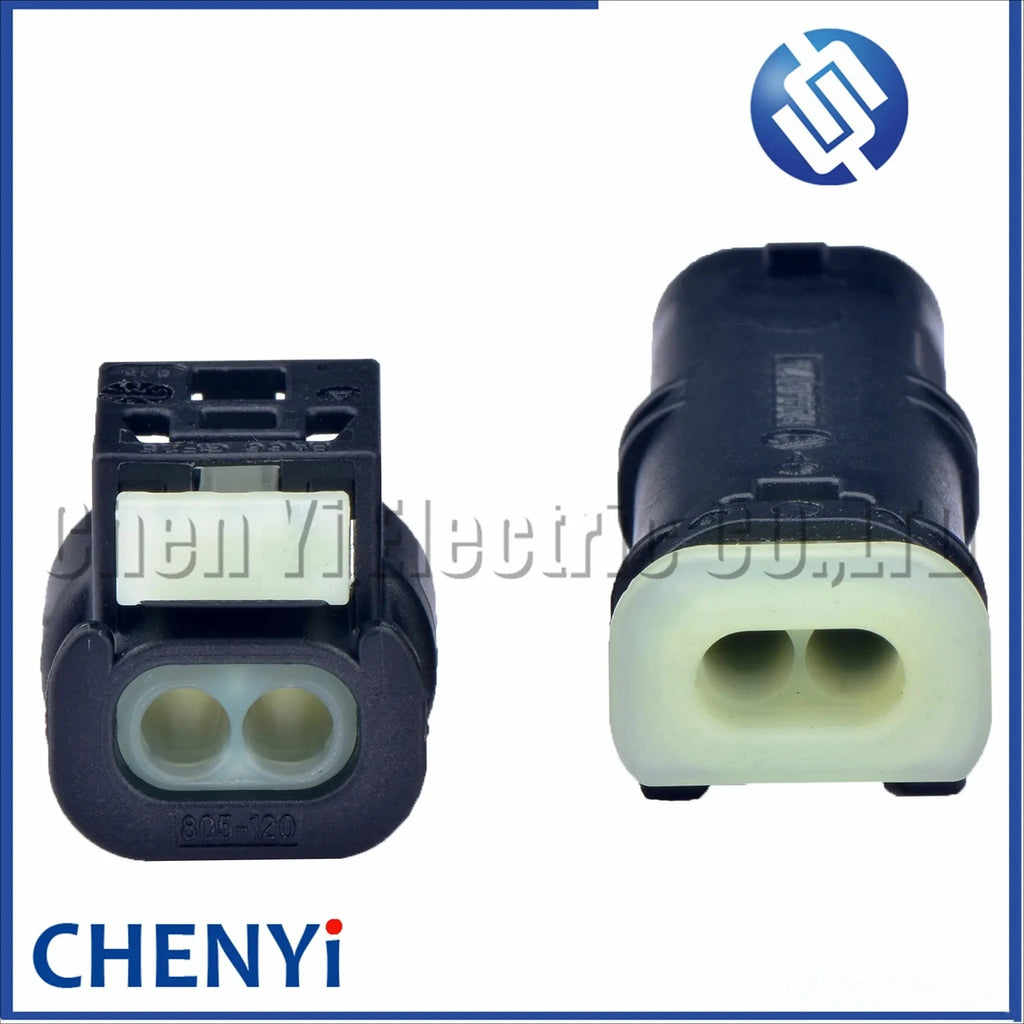 2 Pin Automotive waterproof connector Fuel Injector Plug 7617204-03 805-120-522 872-863 9277909-01 A0295451126