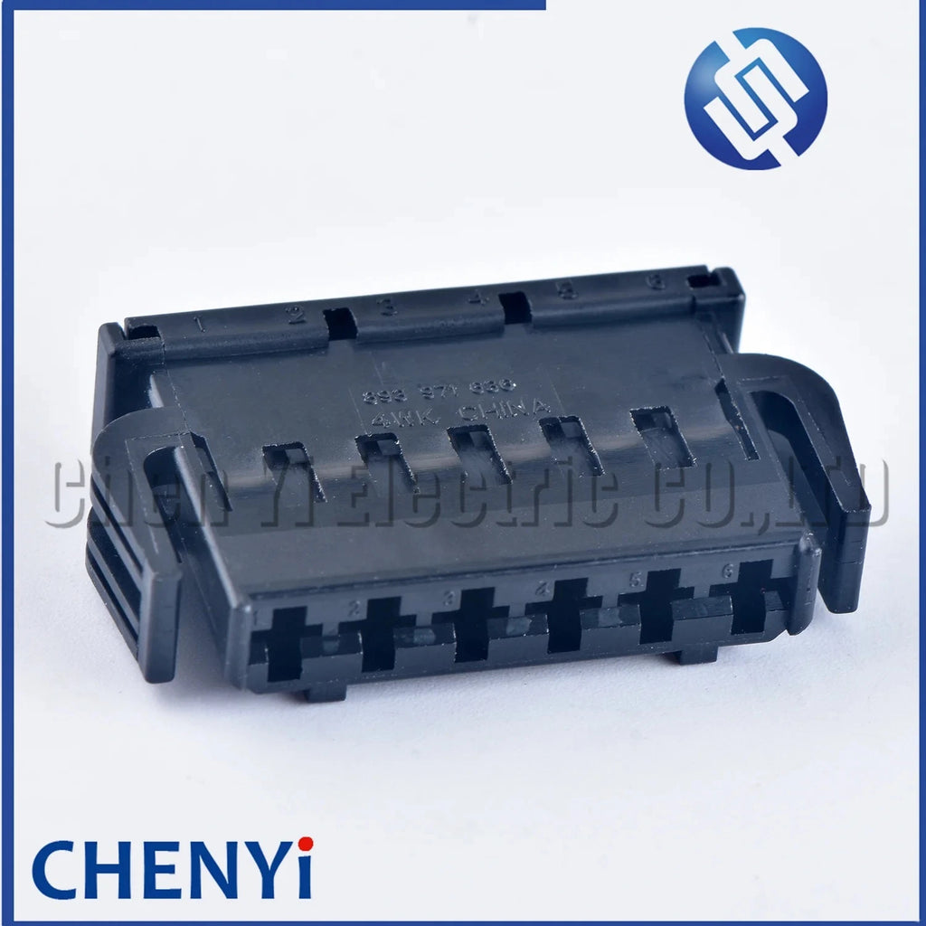 6 Pin Automotive Connector Female Auto Rear Tail Light Lamp Wire harness Plug 893971636 893 971 636