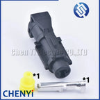 5 Sets 1 Pin Auto Waterproof Connector 7123-7414-30 Adapter Automotive Black Socket Male Female Plug MG640280-5 MG610278-5