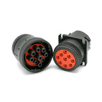 HD16-9-1939S automotive 9-pin connector male and female waterproof connector HD10-9-1939P