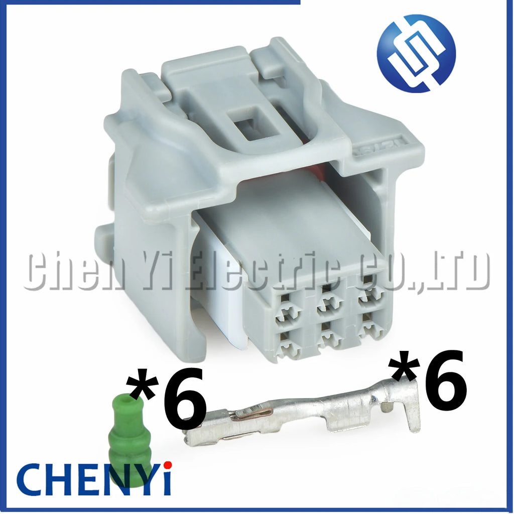 6 Pin Auto connector Reversing Radar Probe Electric Eye sensor plug 90980-12790 90980-12A80 89341-3322D 89341-0R080 For Toyota