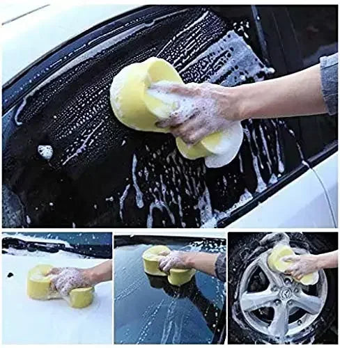 Car Wash Sponge Honeycomb Large Sponges High-density Car Washing Sponge Block Auto Detailing Foam Cleaning Tools Car Amagi
