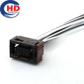 10 Pin Connector Waterproof 1.5mm Series Female Connector Motorcycle Electrical Harnesses Wiring Harness 6-1355688-1