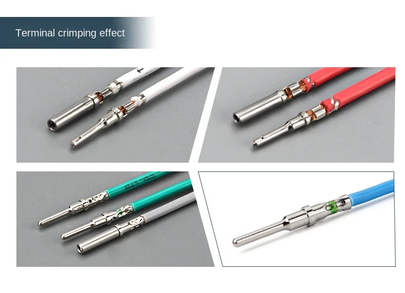 5/10/100 Sets 3 Pin Way Deutsch DT04-3P DT06-3S Waterproof Electrical Wire Connector 16-22 AWG DT Series Connector Male Female