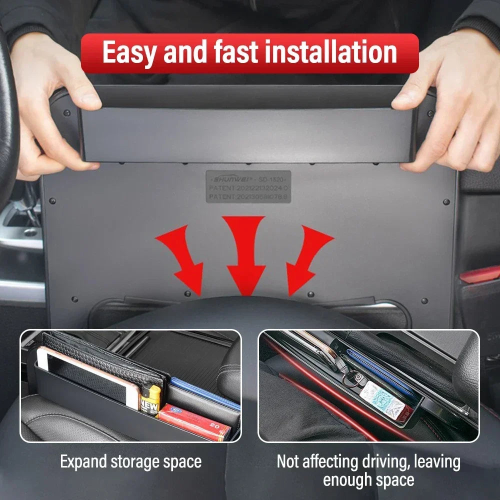 2 In1 Car Laptop Computer Desk Bracket Seat Gap Filler Organizer Drink Food Coffee Steering Wheel Dining Table Accessories Amagi