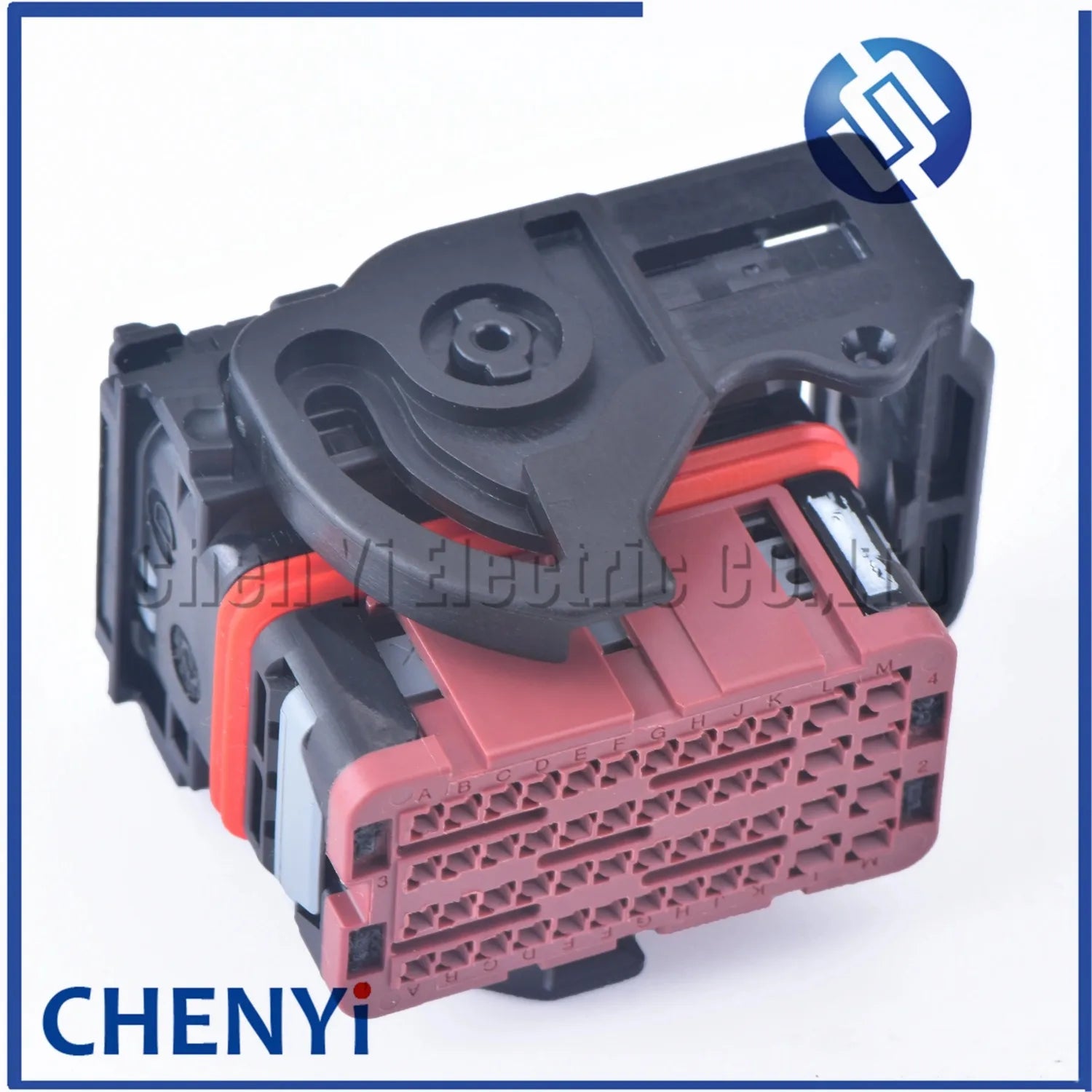 Brown 48 Pin way Receptacle Hybrid Modular Wiring Plug ECU connector With Pins 64320-3319 64319-1301 643201319