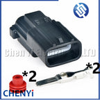2 Pin Auto waterproof connector water tank radiator fan electronic fan harness plug 7287-0179-30 7286-0179-30