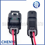 2 pin male or female Auto Fuel Injector Electronic Waterproof Connector Wire harness plug CB400 6189-6904 For Honda