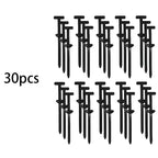Nylon Universal Cable Tie Buckle-Heavy Duty Zip Ties Holder with Pin & Button Design Self-Locking Nylon Zip Ties Holder Amagi