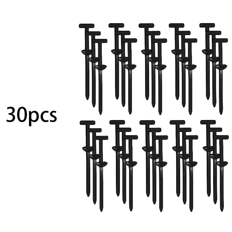 Nylon Universal Cable Tie Buckle-Heavy Duty Zip Ties Holder with Pin & Button Design Self-Locking Nylon Zip Ties Holder Amagi