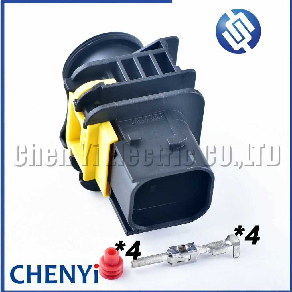 4 Pin Waterproof Automotive Oxygen Sensor Connector Urea pump plug 1-1418390-1 1-1703808-1 1-1703809-1 1-1703818-1