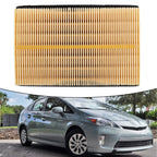 Car Engine Air Filter For Toyota PriusXW50 17801-0M040 17801-21060 17801-0M030 Air Cleaner Diesel Engine High Flow Intake