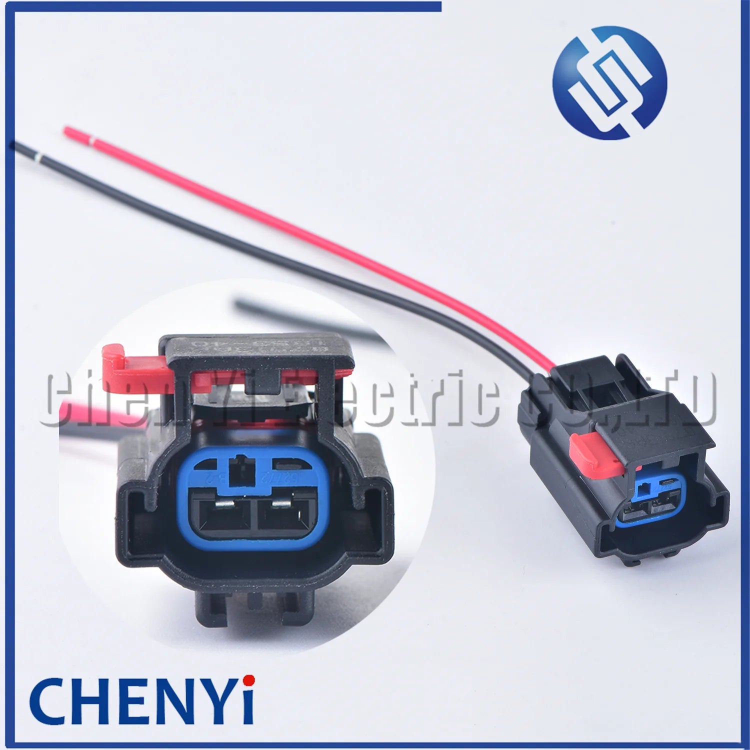 2 Pin auto oil sensor pressure sensor Urea pump plug Air solenoid valve plug wiring harness 54200206 54200207 for cummins Ecofit