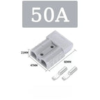 2PCS 50A 120A 175A 350A Battery Connector Plug 600V Quick Connect Disconnect Winch Trailer Forklift Wire Harness Power Cable Kit