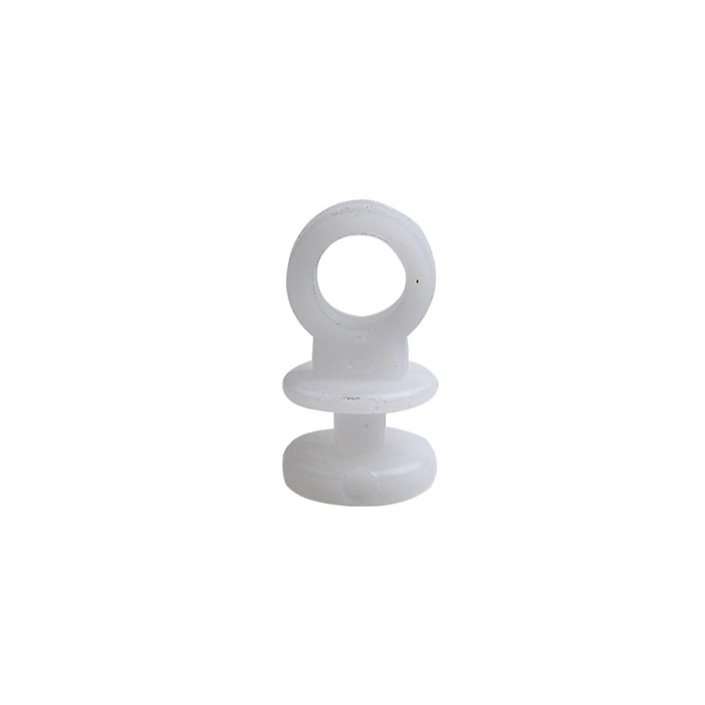 50pcs Plastic Curtain  Track Hook S Runner Fit For  Camper Van  Motorhome  Caravan Boat Home Hanging Curtain Glider Hook