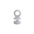 50pcs Plastic Curtain  Track Hook S Runner Fit For  Camper Van  Motorhome  Caravan Boat Home Hanging Curtain Glider Hook
