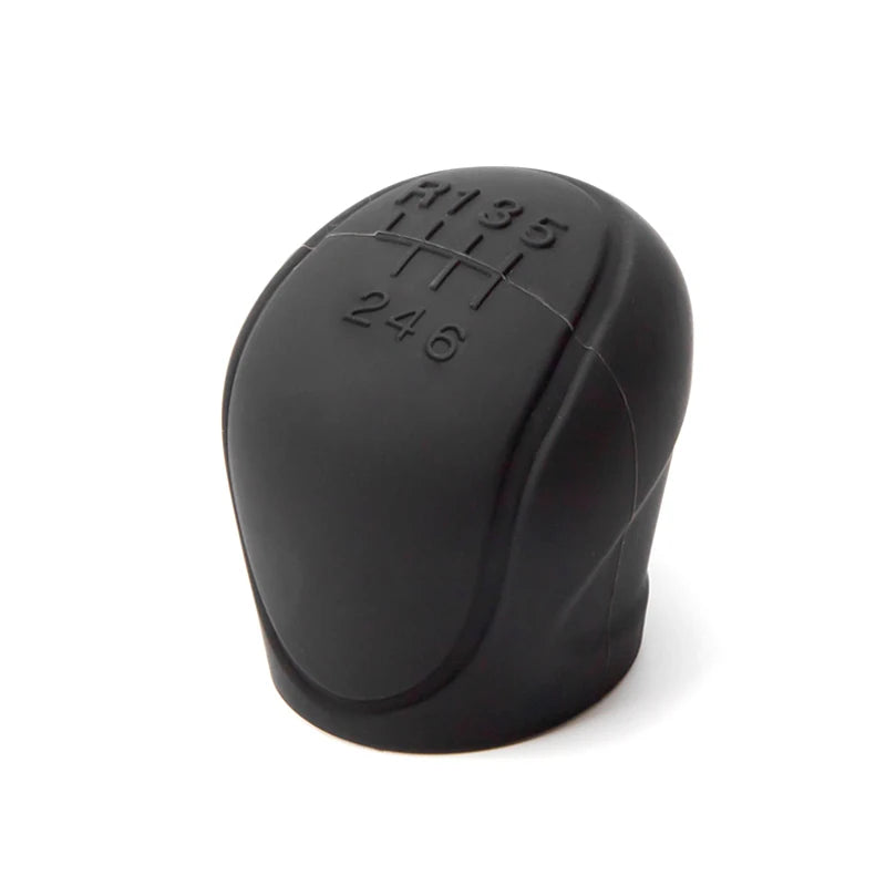 Car Silicone Gear Shift Knob Cover Gear Shift Non-Slip Grip Handle Protective Covers Manual 6-speed Car Interior Accessories