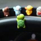 Car Ornaments Mini Sleeping Cute Animals Resin Bear Rabbit Sheep Turtle Resin Decoration Home Office Computer Decor Amagi