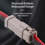 6 Pin Connector Waterproof 1.6mm Series Male Female Connectors Wiring Harness Housing Cable Socket DT04-6P-C017 DT06-6S-C017