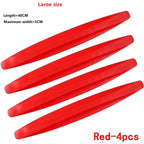 6/4Pcs Anti-collision Car Bumper Protector Large/Small size Strip Guard Corner Protection Strips Scratch Crash Blade Auto Tools