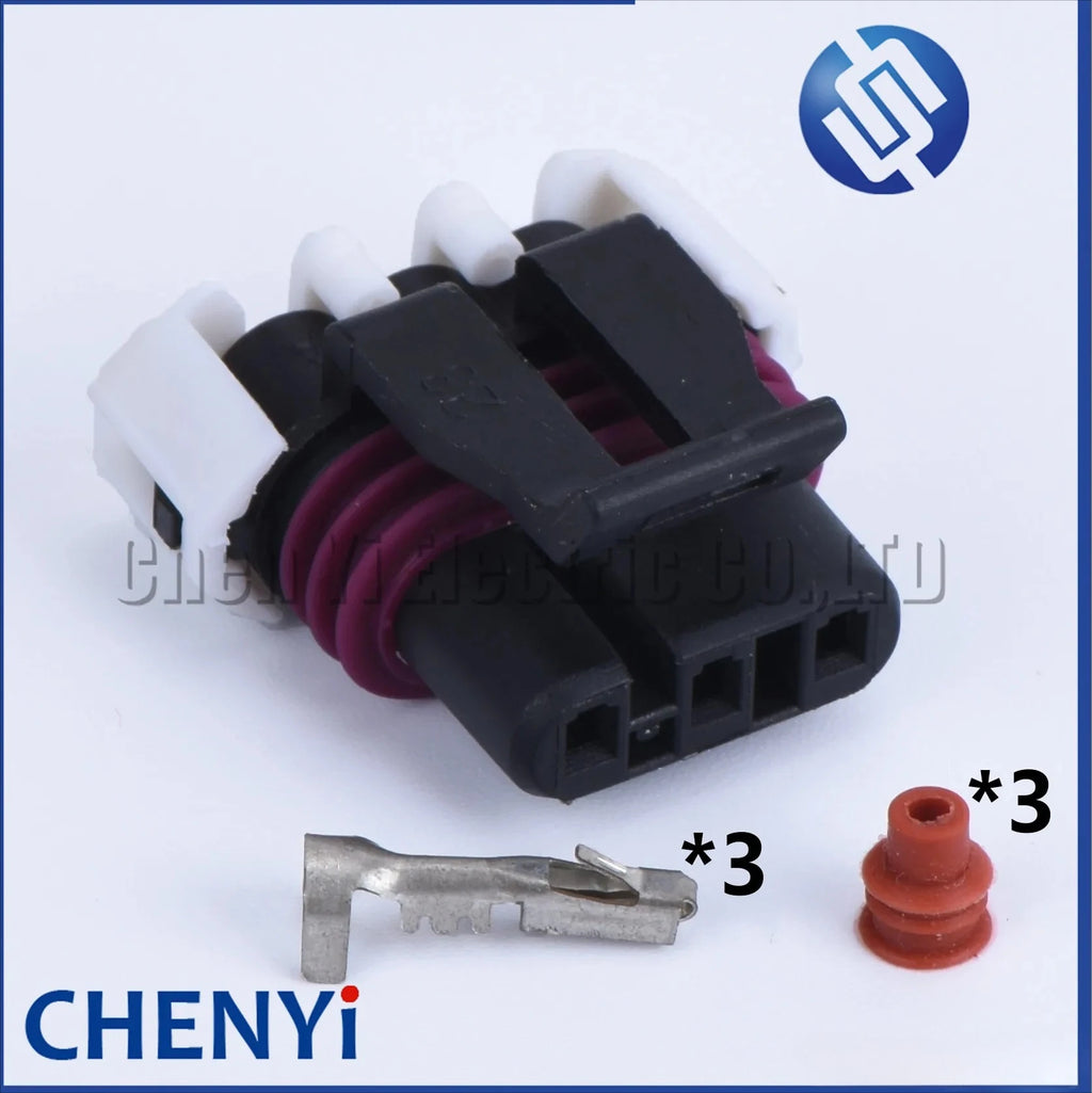 3 Pin male or female Auto Waterproof Electrical Connector Bearing position sensor connector Fuse box Wire harness plug 12059595