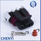 3 Pin male or female Auto Waterproof Electrical Connector Bearing position sensor connector Fuse box Wire harness plug 12059595