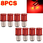 Motorcycle Strobe Lights 1157 BAY15D LED Brake Light DRL Flash Reversing Parking Turn Signal Stop Tail Lamp for Auto Motorcycle