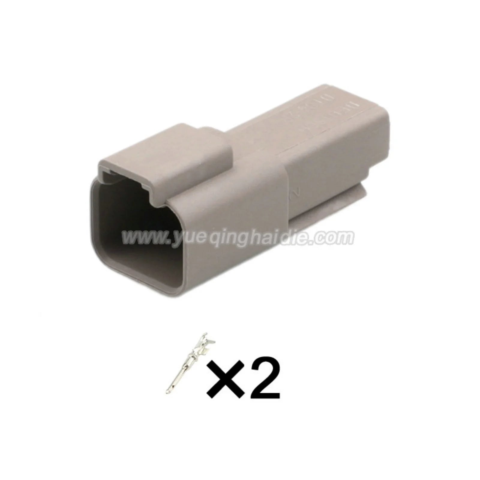 2PIN Deutsch DT Automotive Waterproof Connector 1.6mm Series Male Female Connectors DT04-2P DT06-2S With Terminals