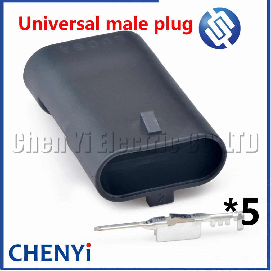 5 Pin automotive waterproof High Energy Ignition Coil built-in Igniter connector Throttle plug 12162825 12162830
