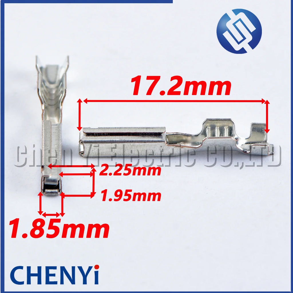 50 Pcs 1.0MM Auto Crimping Terminal Loose Wire Pins For Electrical Cable Connector 1-1419168-2 1393366-1 1393367-1